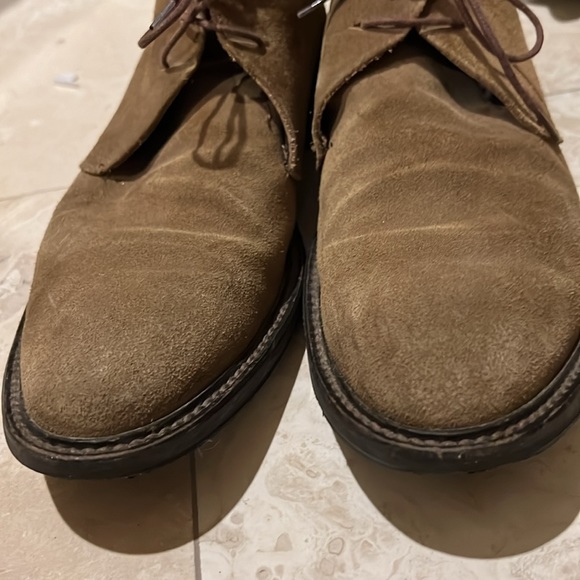 To Boot Adam Derrick New York brown suede lace up loafer made in Italy main image 4